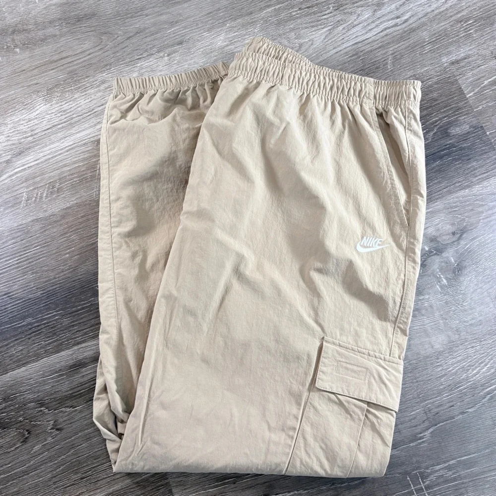 Nike Mens Cargo Jogger Pants Beige Khaki HJ1990-297 2XL